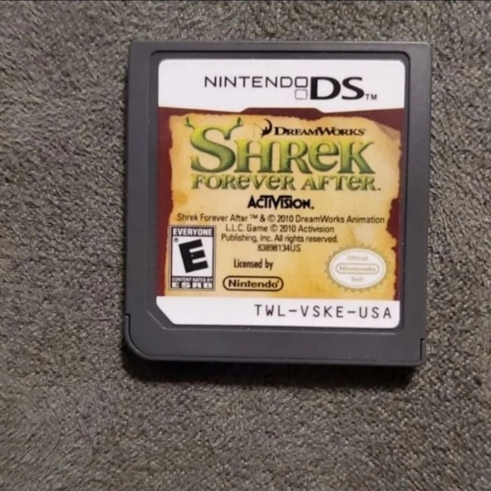 Nintendo Ds Game (Shrek Ever After)